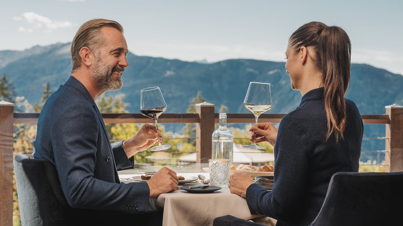 Genuss Hotel Hafling: Essen im 5 Sterne Hotel Südtirol bei Meran