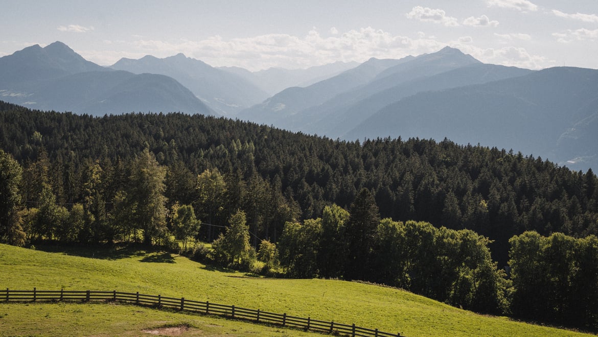 Panoramablick. So weit das Auge reicht.