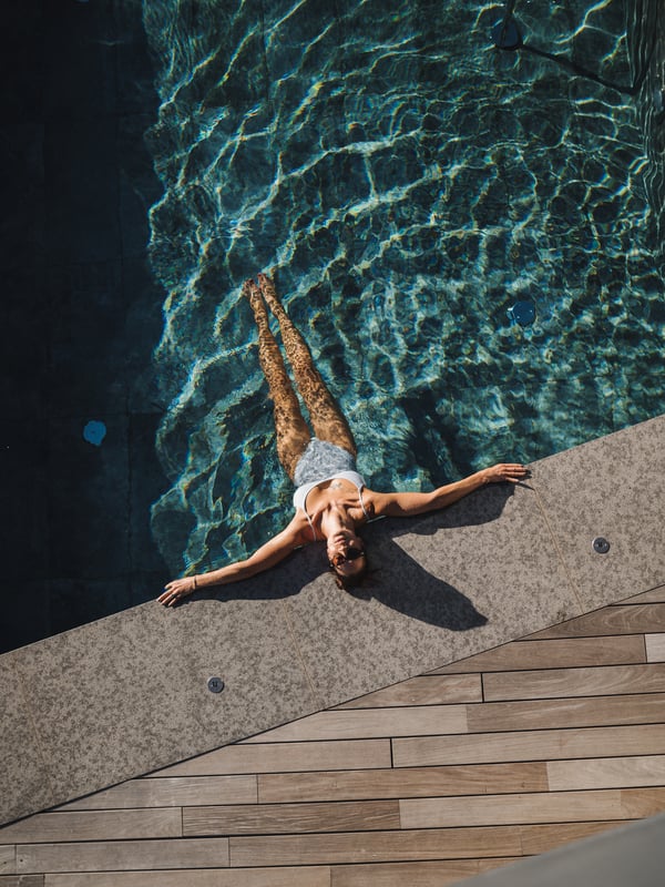 Südtirol Day Spa: Pool im Spa Hotel Meran, Südtirol