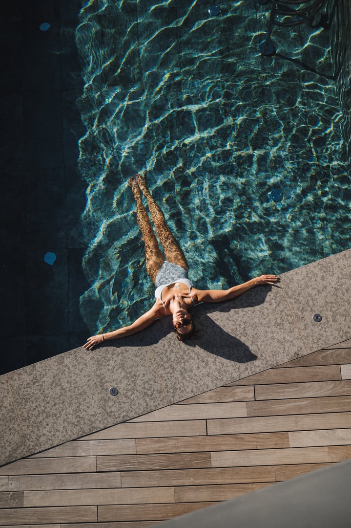 Südtirol Day Spa: Pool im Spa Hotel Meran, Südtirol