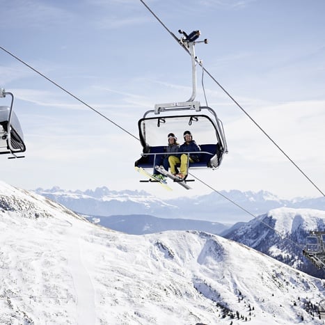 Skifahren Meran 2000